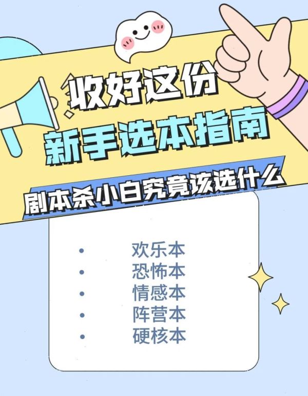 初学者如何选择剧本？